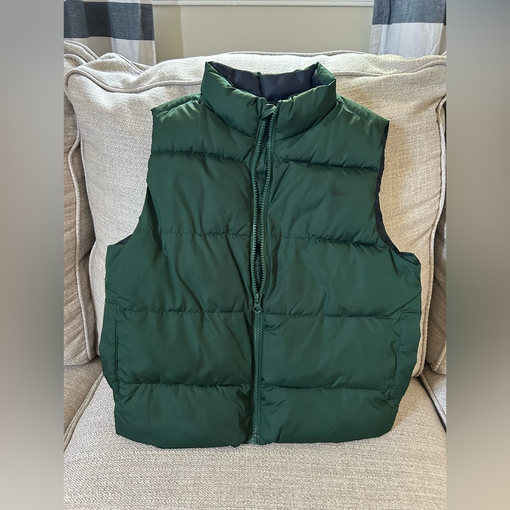 Old Navy Kid’s Forest Green Quilted Puffer Vest